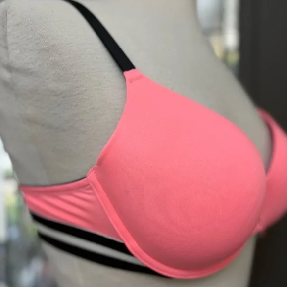 PINK Victoria’s Secret Wear Everywear Underwire Push Up Bra | 36C - Picture 3 of 13